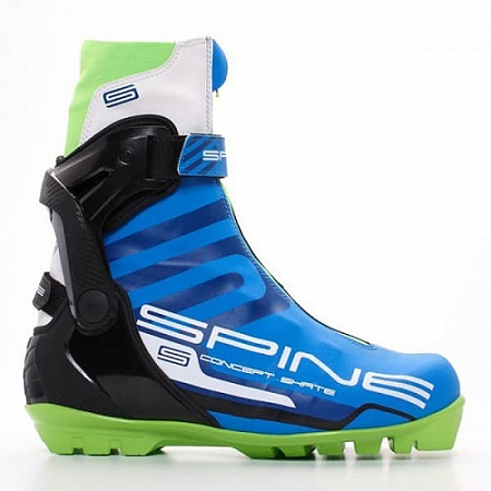 Ботинки лыжные Spine SNS Concept Skate blue/green