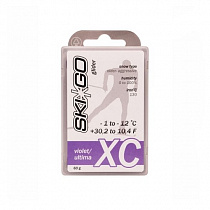 Парафин SKI-GO XC 60гр. фиолетовый -1...-12