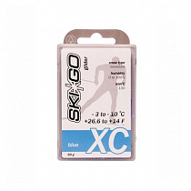 Парафин SKI-GO XC 60гр. синий -3...-10
