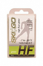 Парафин SKI-GO HF 45гр. зеленый -7...-20
